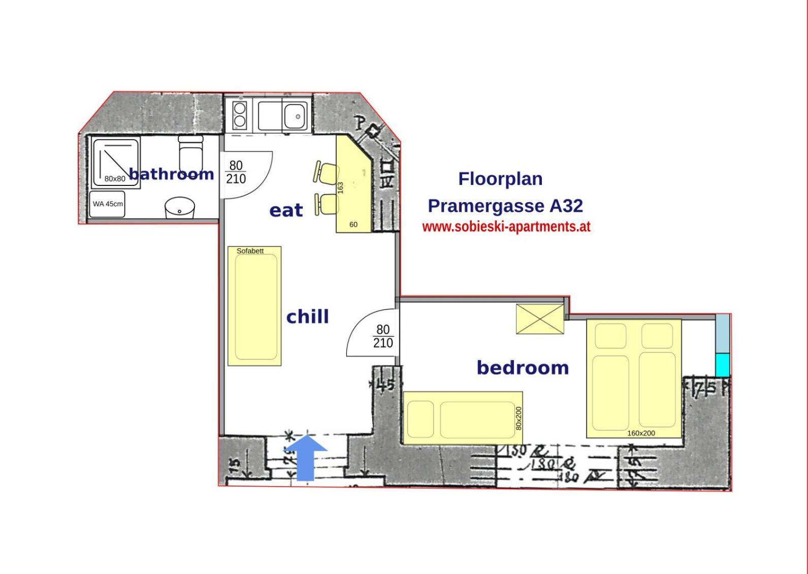 Sobieski Town Apartments Wina Ruang foto
